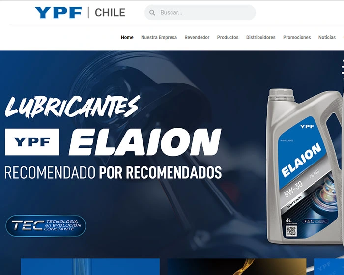 YPF Chile lubricantes
