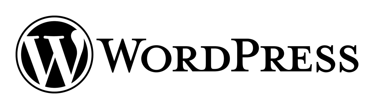 logo negro wordpress